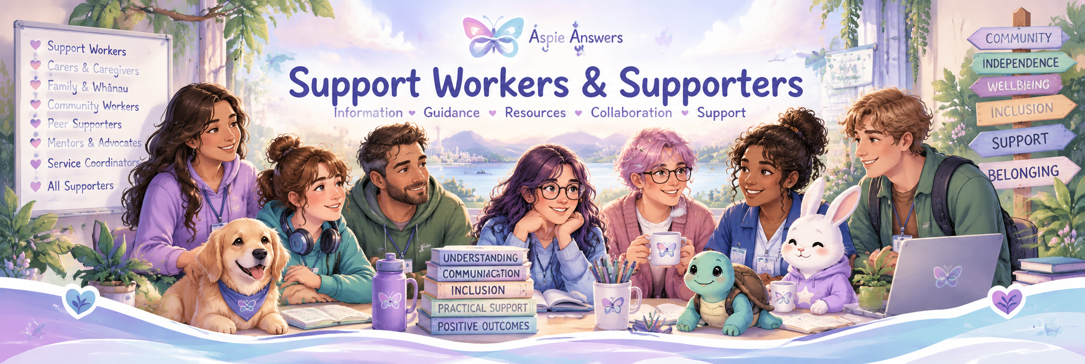 Support Workers and Supporters — information, guidance, resources, collaboration and support