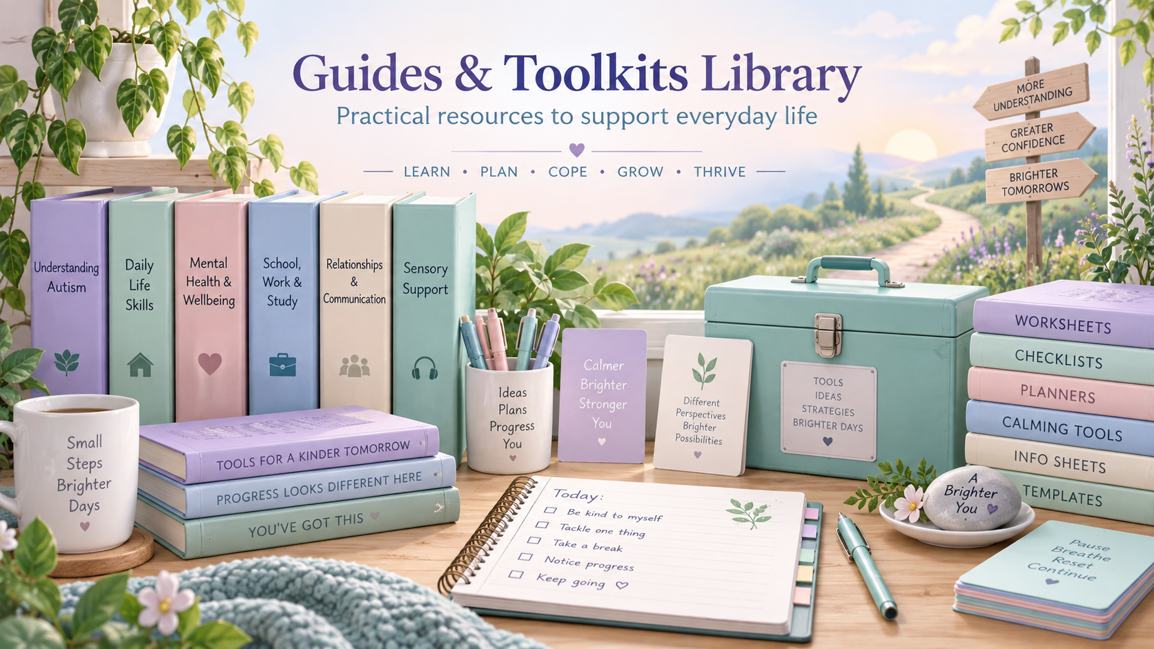 Aspie Answers Toolkits — practical support resources for everyday life, wellbeing and neurodivergent needs.