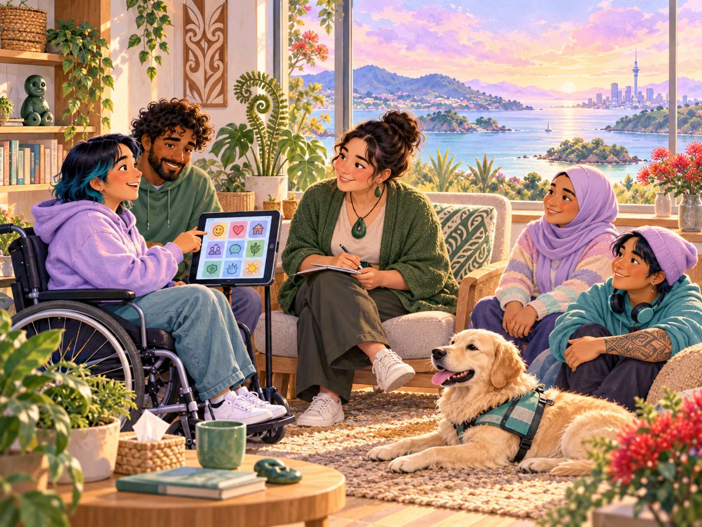 Inclusive discussion with attention to individual communication needs