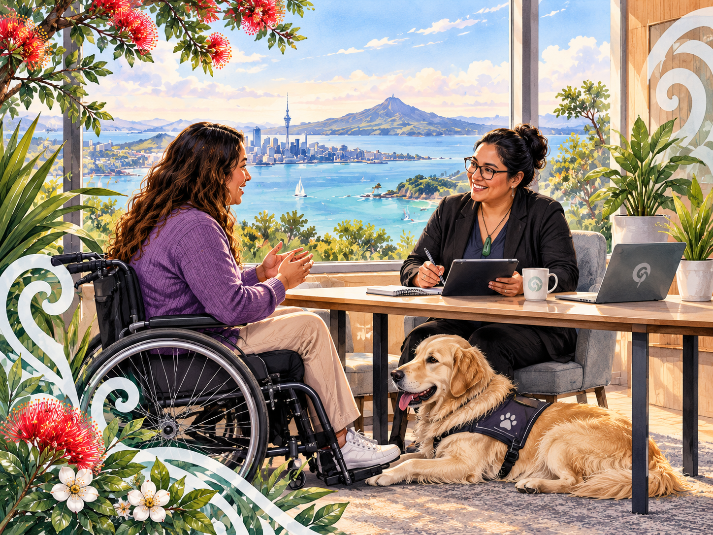 Inclusive conversation about professional health and disability support